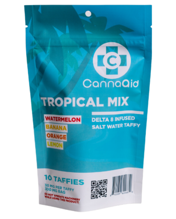 CannaAid D8 Tropical Taffy Mix 30 mg