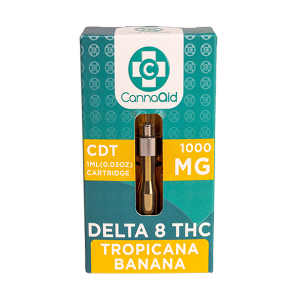 CannaAid D8 Vape CartTropicana Banana 1 ml