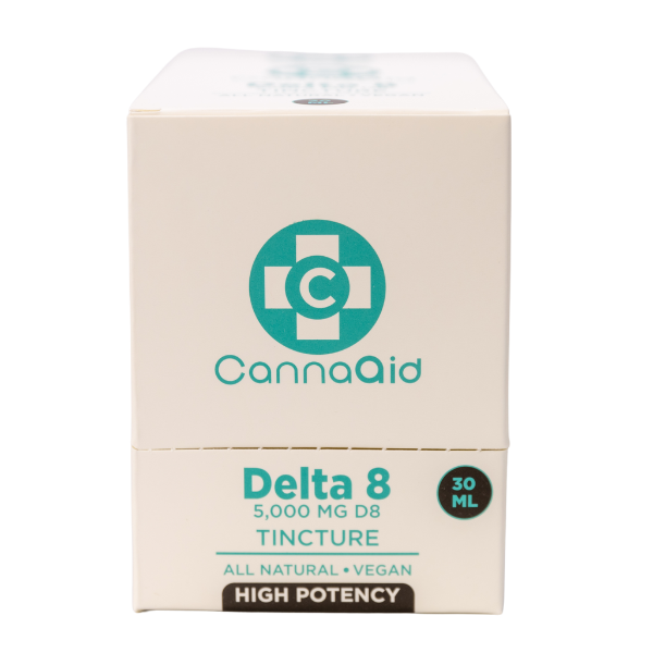 CannaAid Delta 8 Tincture 5000 mg