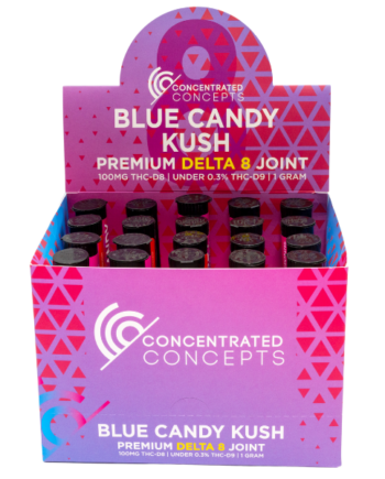 Concentrated Concepts Premium Delta 8 Infused Pre Roll Blue Candy Kush (100MG)(view1)