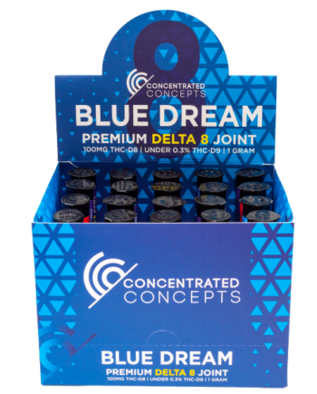 Concentrated Concepts Delta 8 Blue dream Preroll