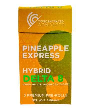 Concentrated Concepts Pineapple Express Delta 8 Pre-rolls 5G