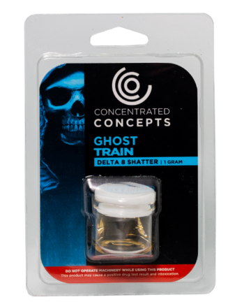 Concentrated Concepts Ghost Train Haze Delta 8 THC Shatter Dabs Bulk 1Gram