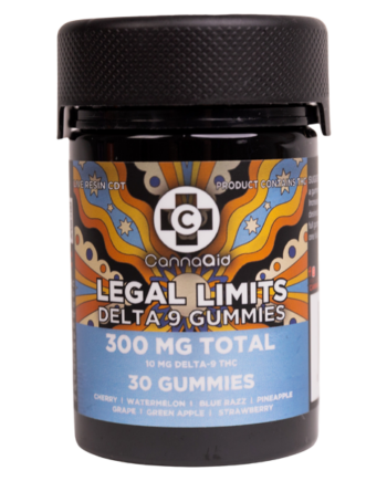 CannaAid Legal Limit Delta 9 Gummies 300MG