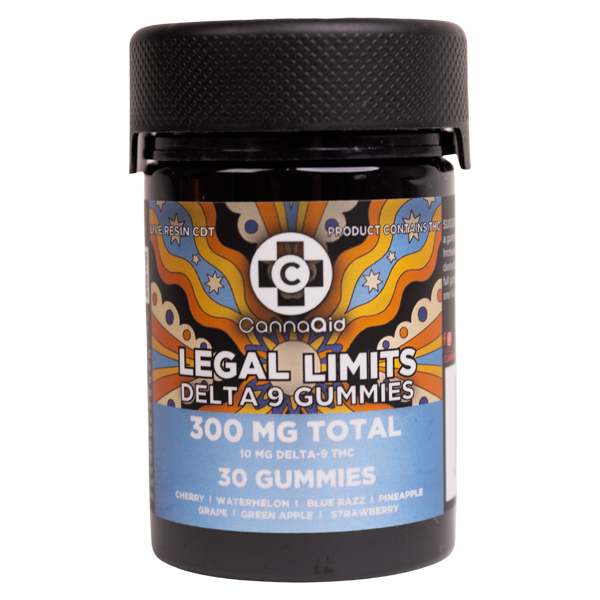 CannaAid Legal Limit Delta 9 Gummies 300MG
