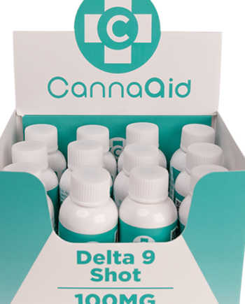 CannaAid Delta 9 Shots Display 100 mg