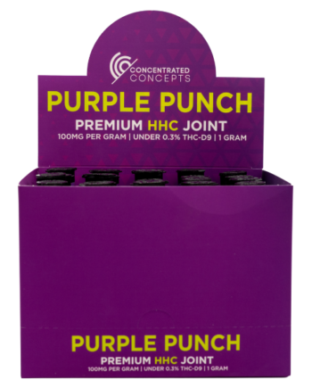 Concentrated Concepts Premium HHC Pre Rolls Purple Punch 100MG(1MG)