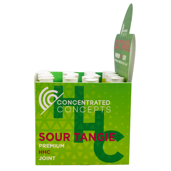 Concentrated Concepts Sour Tangie Premium HHC Joint 1G Side View