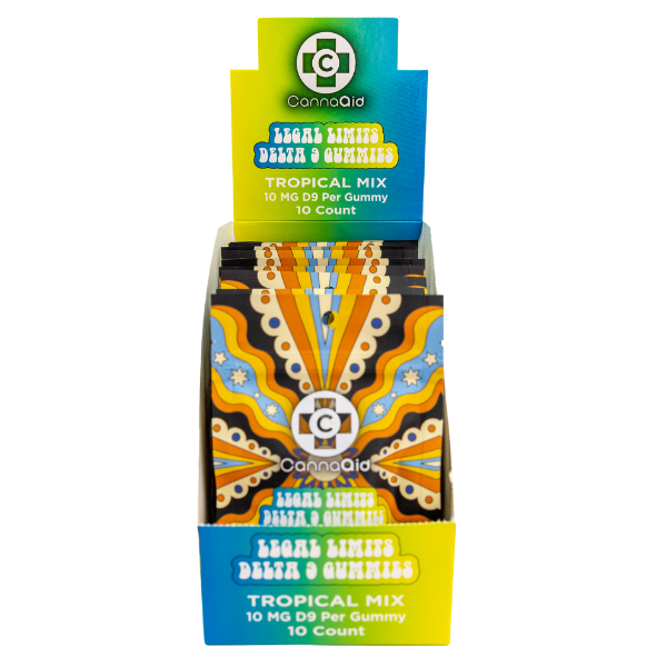 Cannaaid Delta 9 THC Gummies – Tropical Mix 300MG