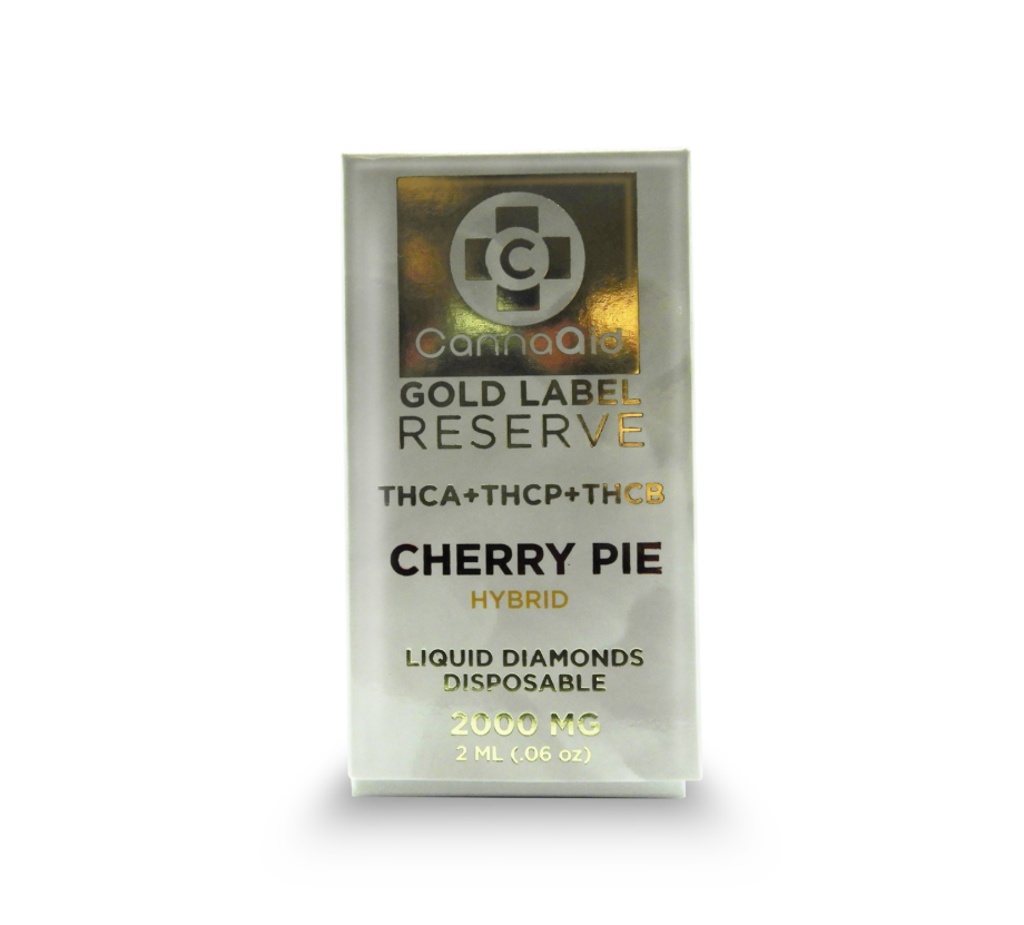 Gold Label Reserve THCA+THCP+THCB 2ML Disposable Vape Cherry Pie